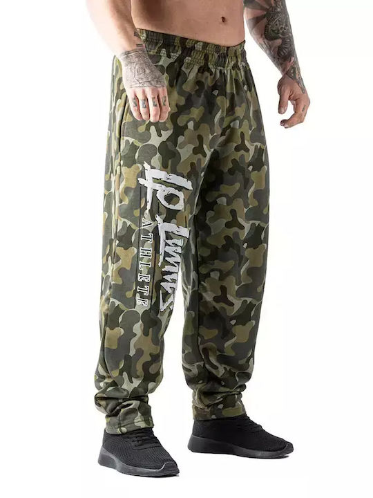 Legal Power Παντελόνι Φόρμας με Camo Σχέδιο Camo Green