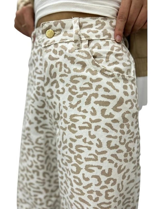 Leopar Damen Stoff Hose ''''''