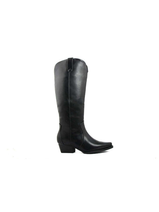 Fashion Attitude Synthetic Leather Women's Boots with Rubber