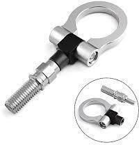 Car Tow Hook Silver