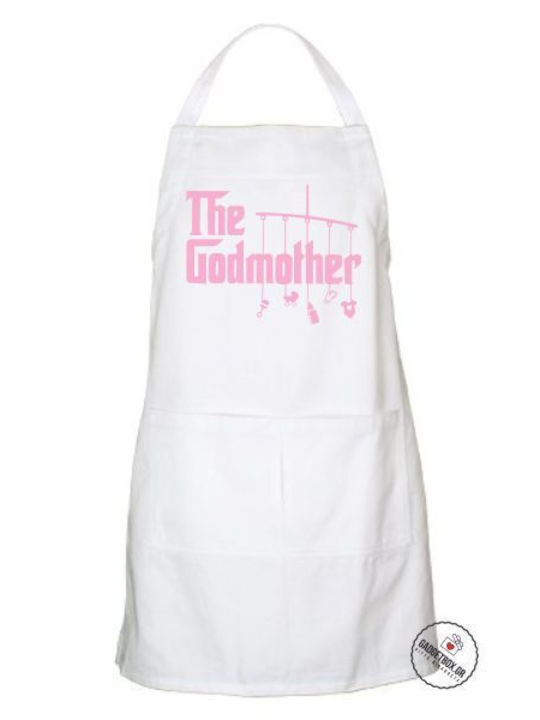 The Godmother apron - White