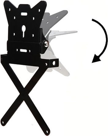 Moto Discovery Foldable Motorcycle License Plate Holder
