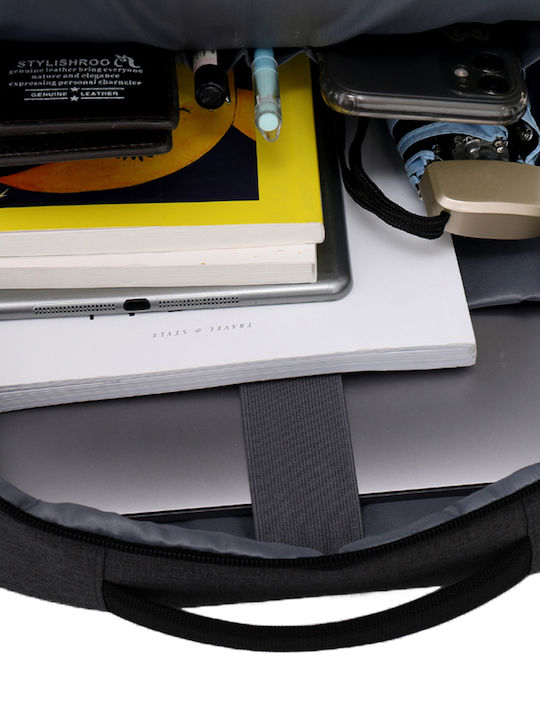 Amber Чанта Раница за лаптоп 15.6" в Черен цвят AM2014-BLACK