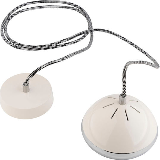 Piffany Pendant Light White with Socket G9