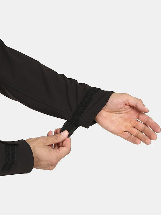 Ravio-m Geacă Softshell Iarna Waterproof Cu Protecție Împotriva Vântului Neagră