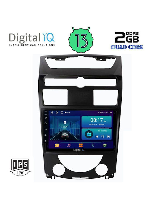 Digital IQ Car-Audiosystem für Ssangyong Rexton 2006-2015 (Bluetooth/USB/WiFi/GPS) mit Touchscreen 10"