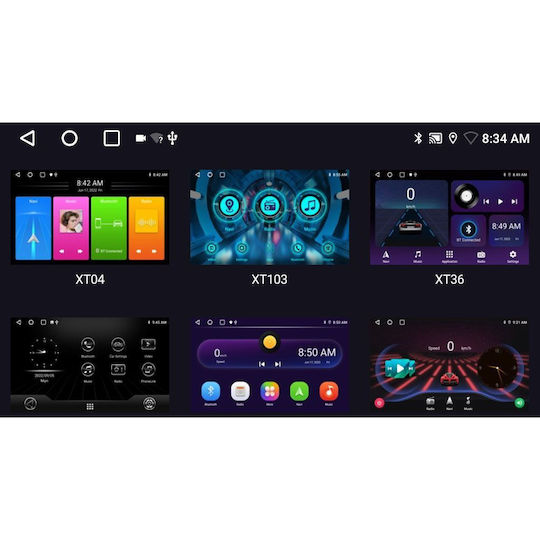 Digital IQ Автомобилна Аудио Система (Блутут/USB/WiFi/GPS/Apple-Carplay/Android-Auto) с Тъчскрийн 10"