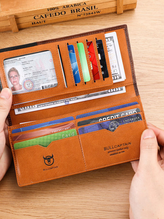 Дърмен Мъжки Портфейл Черен