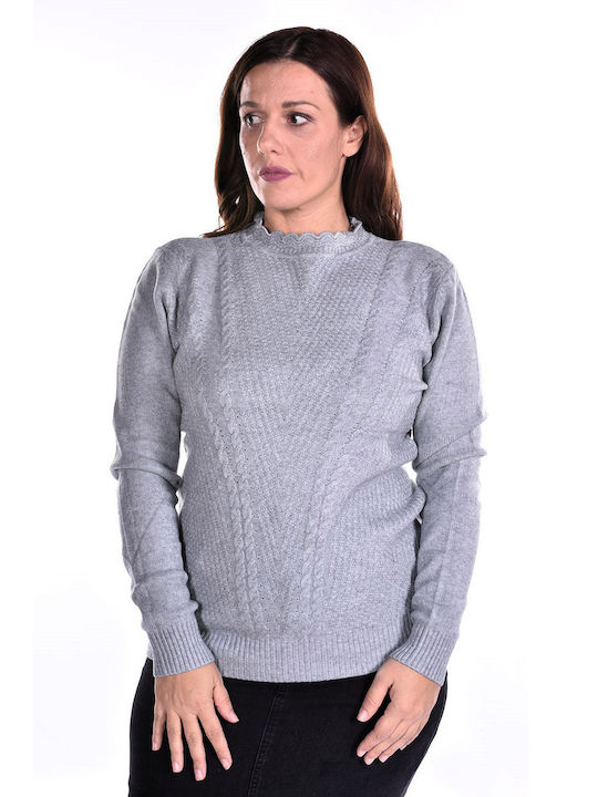 Raiden Damen Langarm Pullover grey