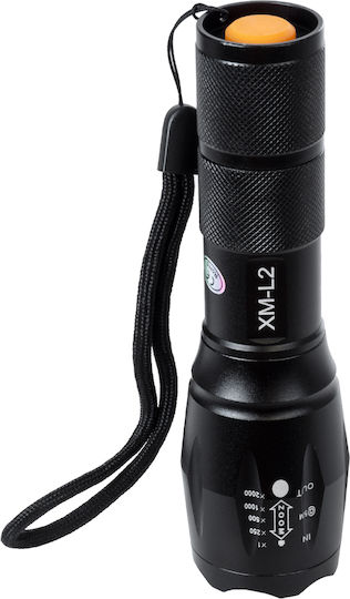 GloboStar Lumină de lucru și de sit, cu baterie Lanternă LED Lumini de lucru și de sit, IP54 cu Luminozitate Maximă 80lm Negru