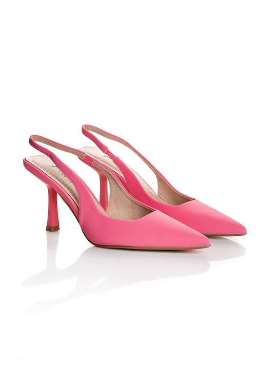 Shoe Art Patent Leather Pink Heels