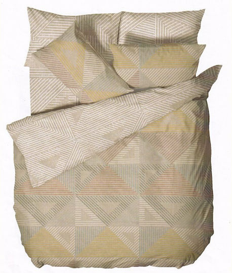 Biokarpet Home Nordic 853 Cardiff Beige Πάπλωμα-πάπλωμα Μονό