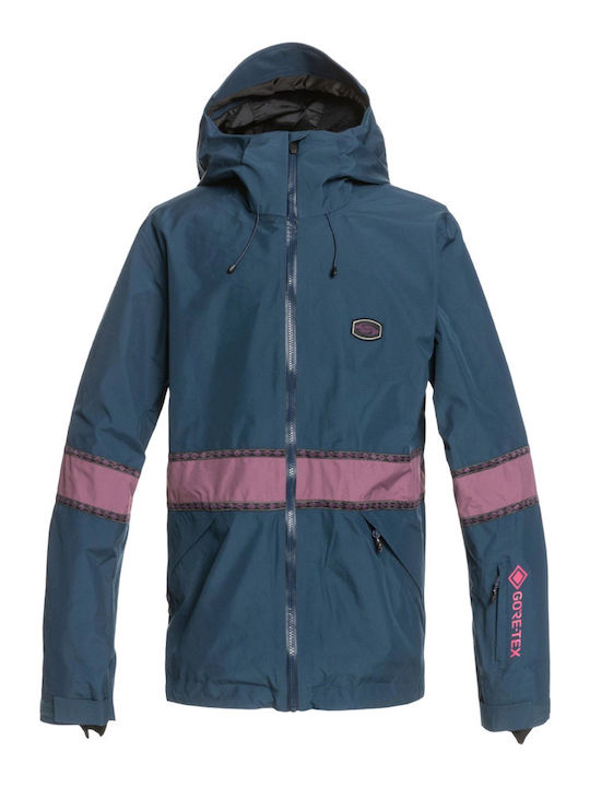 Quiksilver Dominate EQYTJ03358-BSN0 Ανδρικό Μπουφάν Gore-Tex για Σκι & Snowboard Μπλε