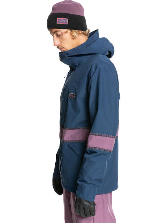 Quiksilver Dominate Men's Gore-Tex Ski & Snowboard Jacket Blue EQYTJ03358-BSN0