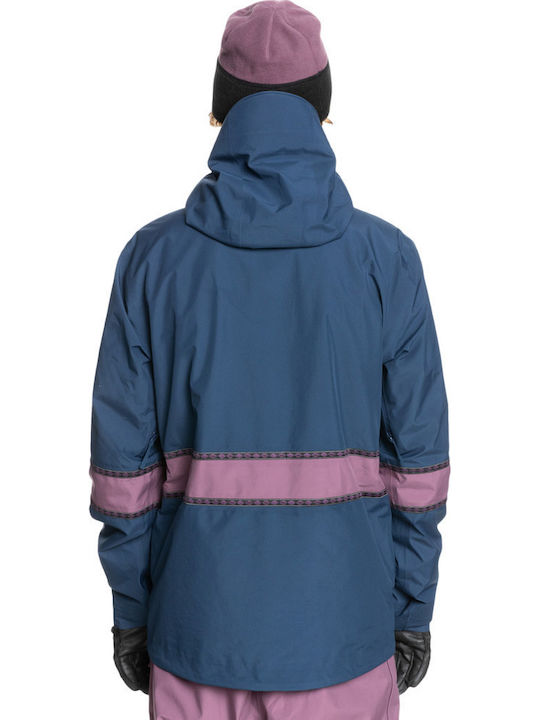 Quiksilver Dominate Men's Gore-Tex Ski & Snowboard Jacket Blue EQYTJ03358-BSN0