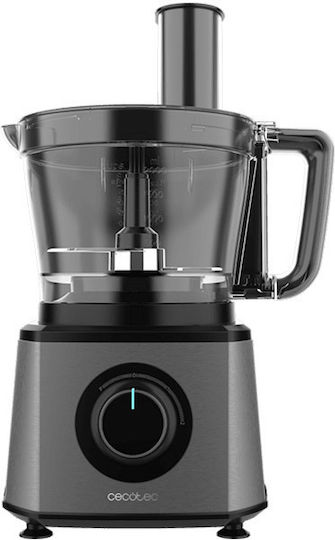 Cecotec Multifunctional Food Processor 2000W with Pot 3.5lt and Jug Blender Silver