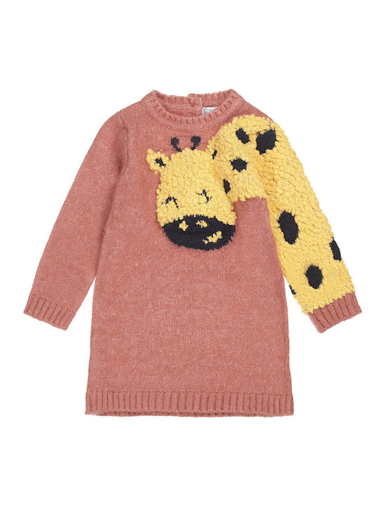 Dirkje Kids Sweater Long Sleeve Pink