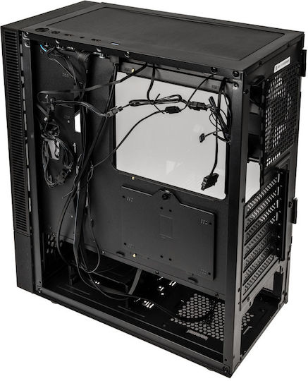 Kolink Observatory MX Glass ARGB Gaming Midi Tower Κουτί Υπολογιστή με Πλαϊνό Παράθυρο Μαύρο
