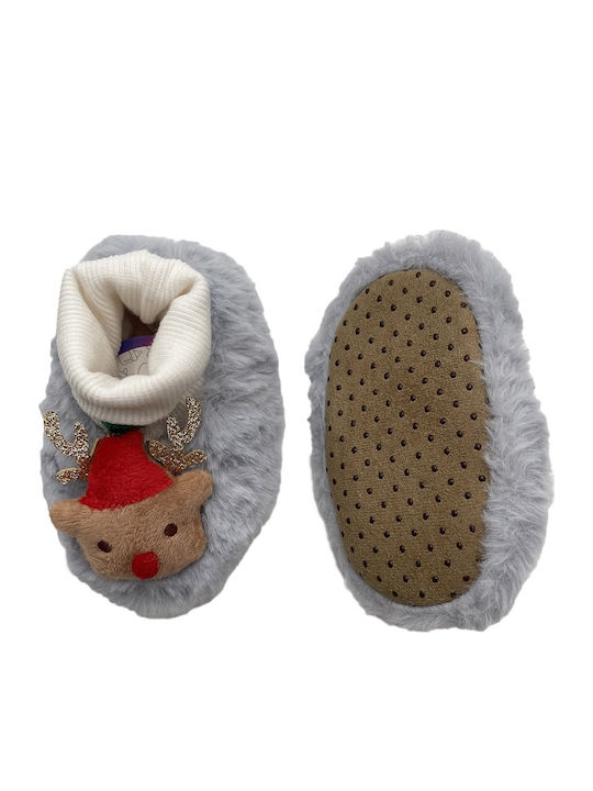 Topaki Rutschfeste Kinder Söckchen Grey