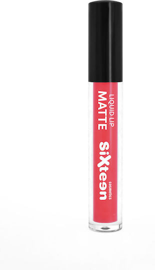 Sixteen Cosmetics Liquid Lip Matte Long Lasting Liquid Lipstick Matte