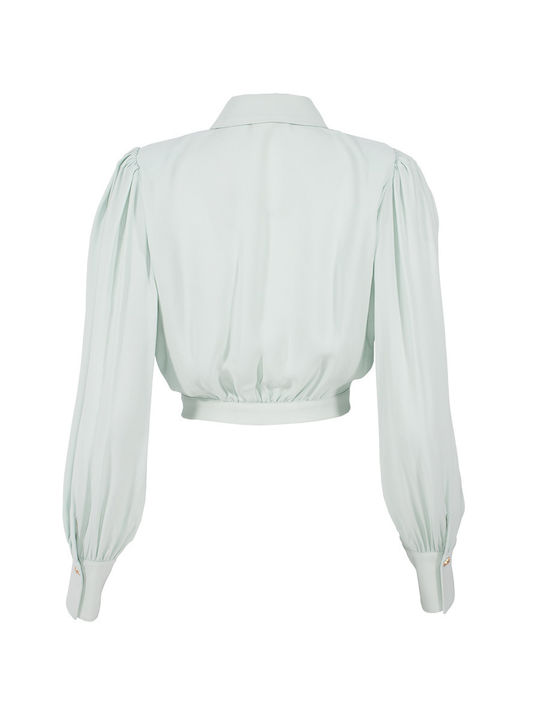 Elisabetta Franchi Women's Long Sleeve Shirt Listen