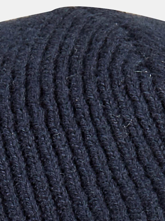 Beanie Ανδρικός Σκούφος Πλεκτός σε Navy Μπλε χρώμα
