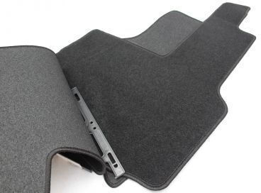 Petex Set of Front and Rear Mats 2pcs for Mercedes-Benz Sprinter 2000-2006 Black