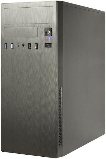 Inter-Tech IT-2812 Business Midi Tower Компютърна Кутия Черна