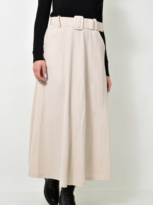 Potre Skirt in Ecru color