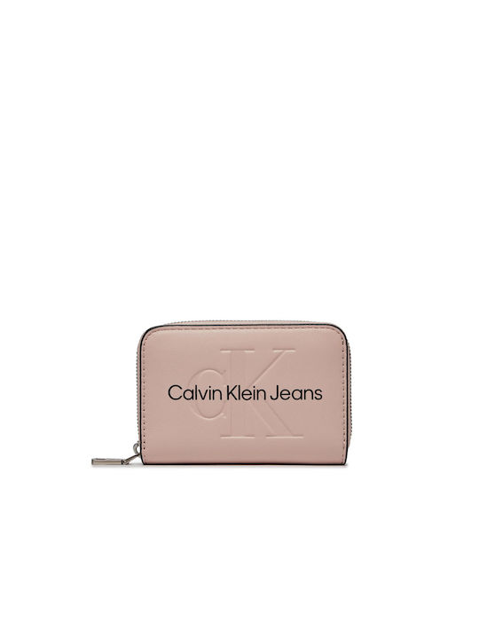 Calvin Klein Sculpted Klein Frauen Brieftasche Klassiker Rosa