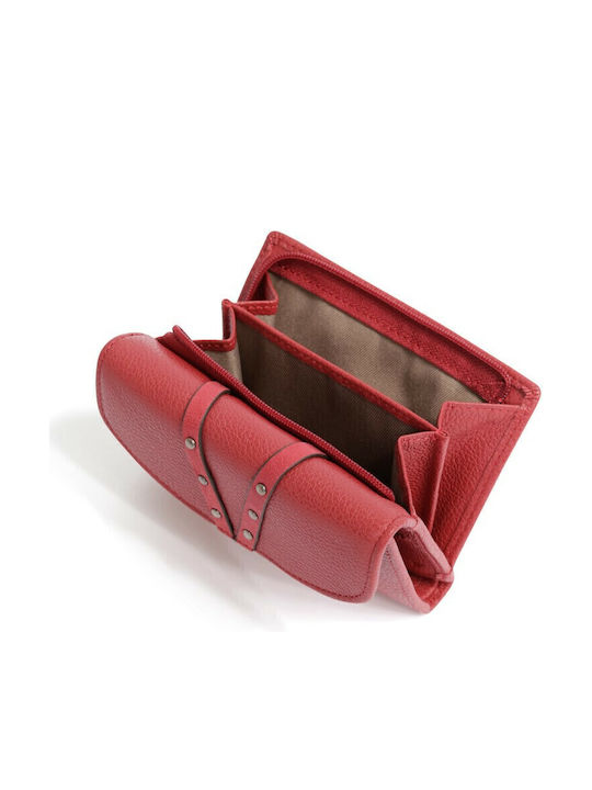 Leather Women's Wallet Classic with RFID Red