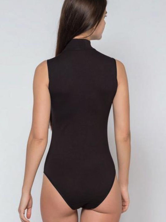 Frauen Bodysuit Schwarz