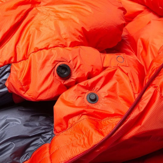 Mountain Equipment Sleeping Bag Μονό Comfort Cardinal Orange