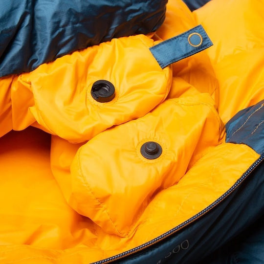Mountain Equipment Sleeping Bag Μονό Helium 800 Long Majolica Blue