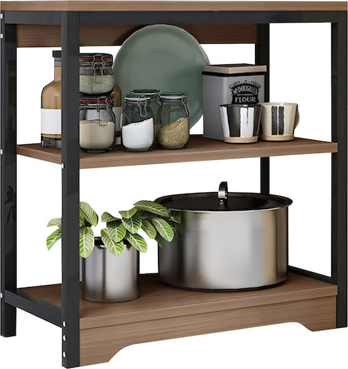 ArteLibre Επιτραπέζια Βάση Μεταλλική 60x30x66εκ. Καφέ ArteLibre Επιτραπέζια Βάση Μεταλλική 60x30x66εκ. Καφέ