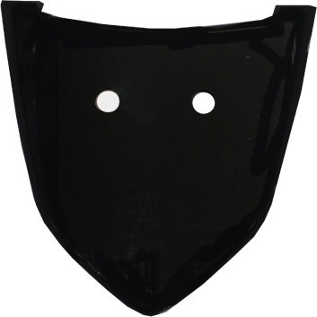 Kawasaki Motorcycle Headlight Cover Black