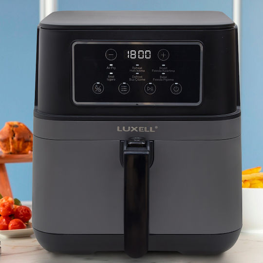 Luxell Air Fryer 7.5lt Μαύρο LXAF01