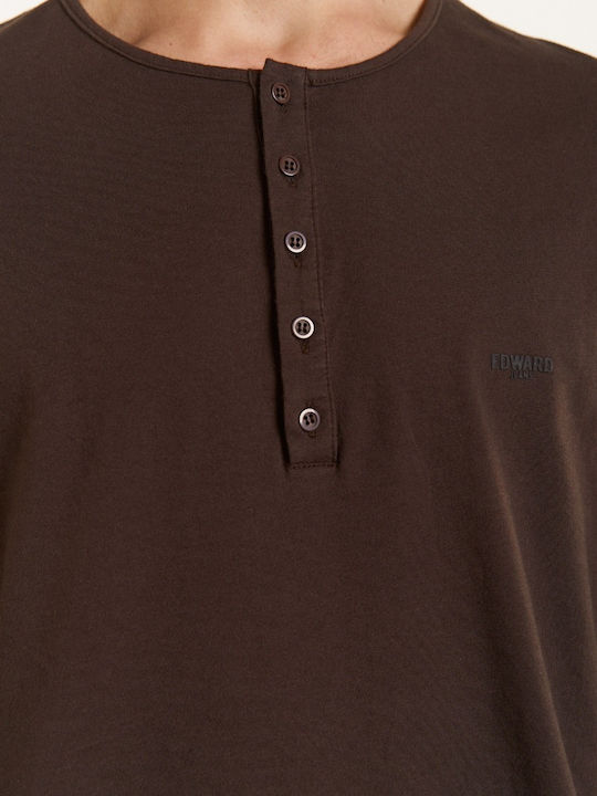 Edward Jeans Men's Blouse Brown