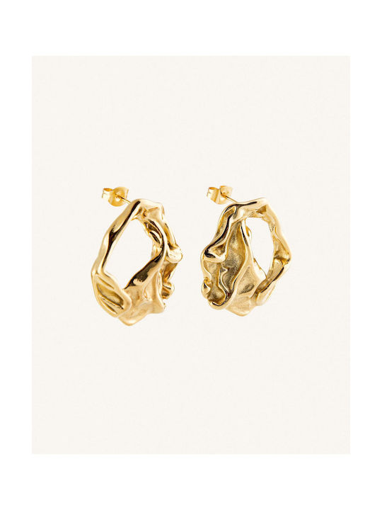 StanStefan Earrings made of Steel Gold Plated