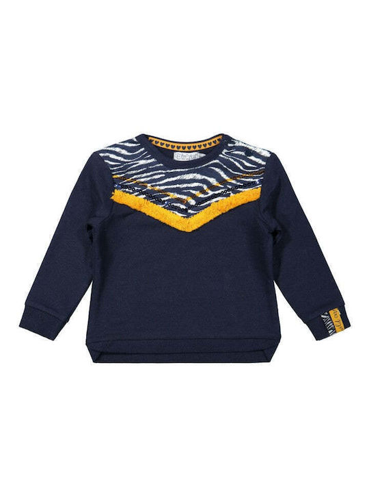 Dirkje Kids Blouse Long Sleeve Blue