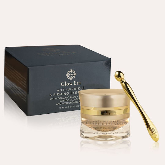 Glow Era Anti Wrinkle & Firming Aloe Κρέμα Ματιών για Αντιγήρανση & Σύσφιξη 15ml