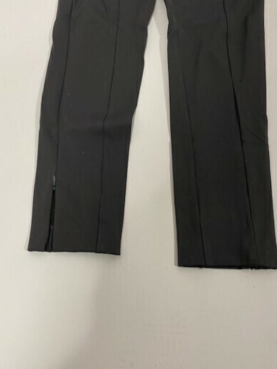 Women's Fabric Trousers Gray
