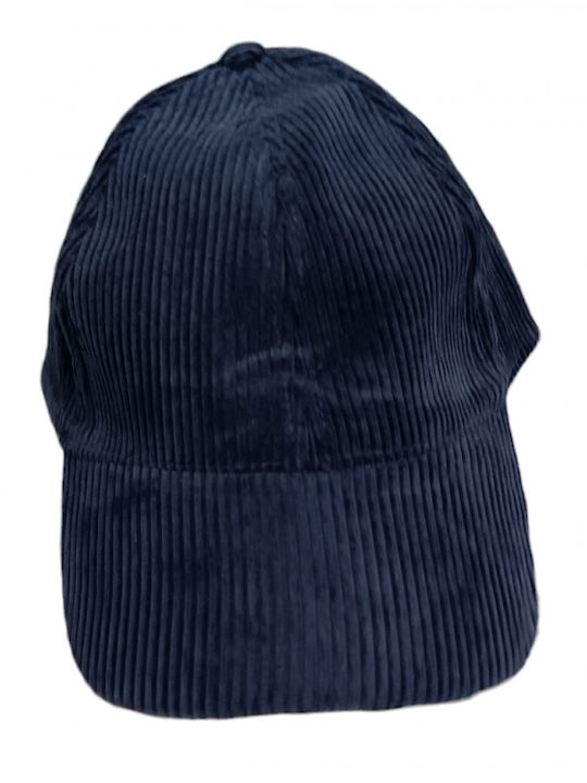Afoi Giannakopouloi Fabric Men's Hat Corduroy Black