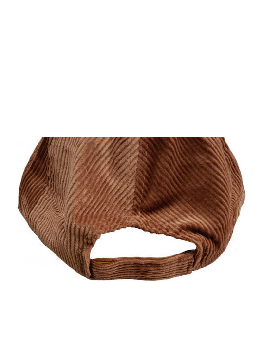 Afoi Giannakopouloi Fabric Men's Hat Corduroy Beige