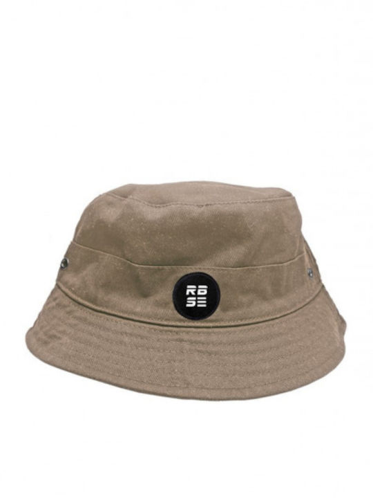 Rebase Herren-Hut Bucket-Stil Beige