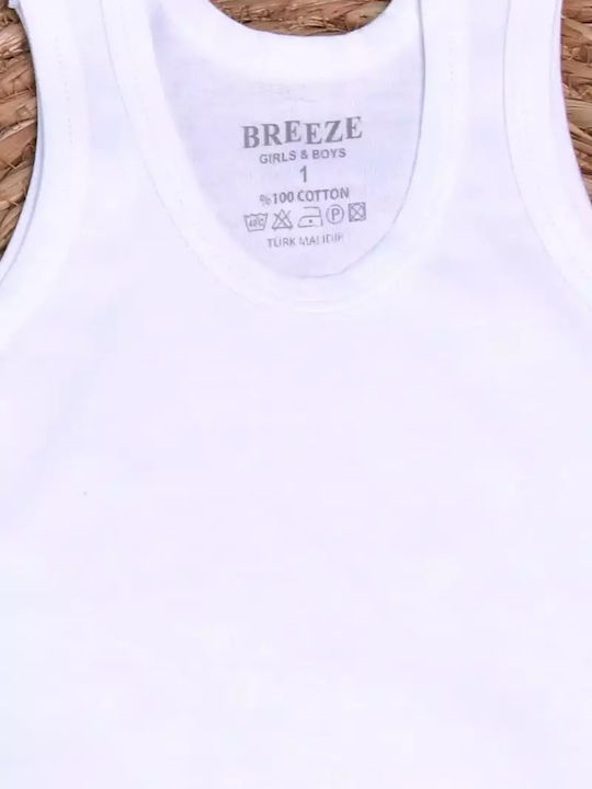 Trendy Shop Kids Tank Top Tank Top White 1pcs