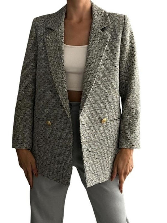 Damen Blazer Grey