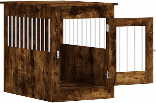 vidaXL Dog Wire Crate 55x80x68cm