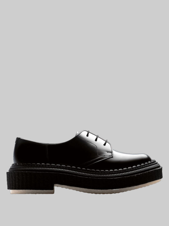Men's Leather Oxfords Black
