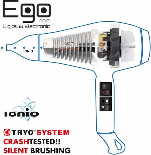 Ceriotti Ego Digital Ionic Profesional Uscător de Păr 2500W